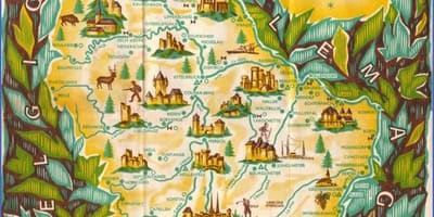 ನಕ್ಷೆ ಲಕ್ಸೆಂಬರ್ಗ್ ದೃಶ್ಯಗಳ